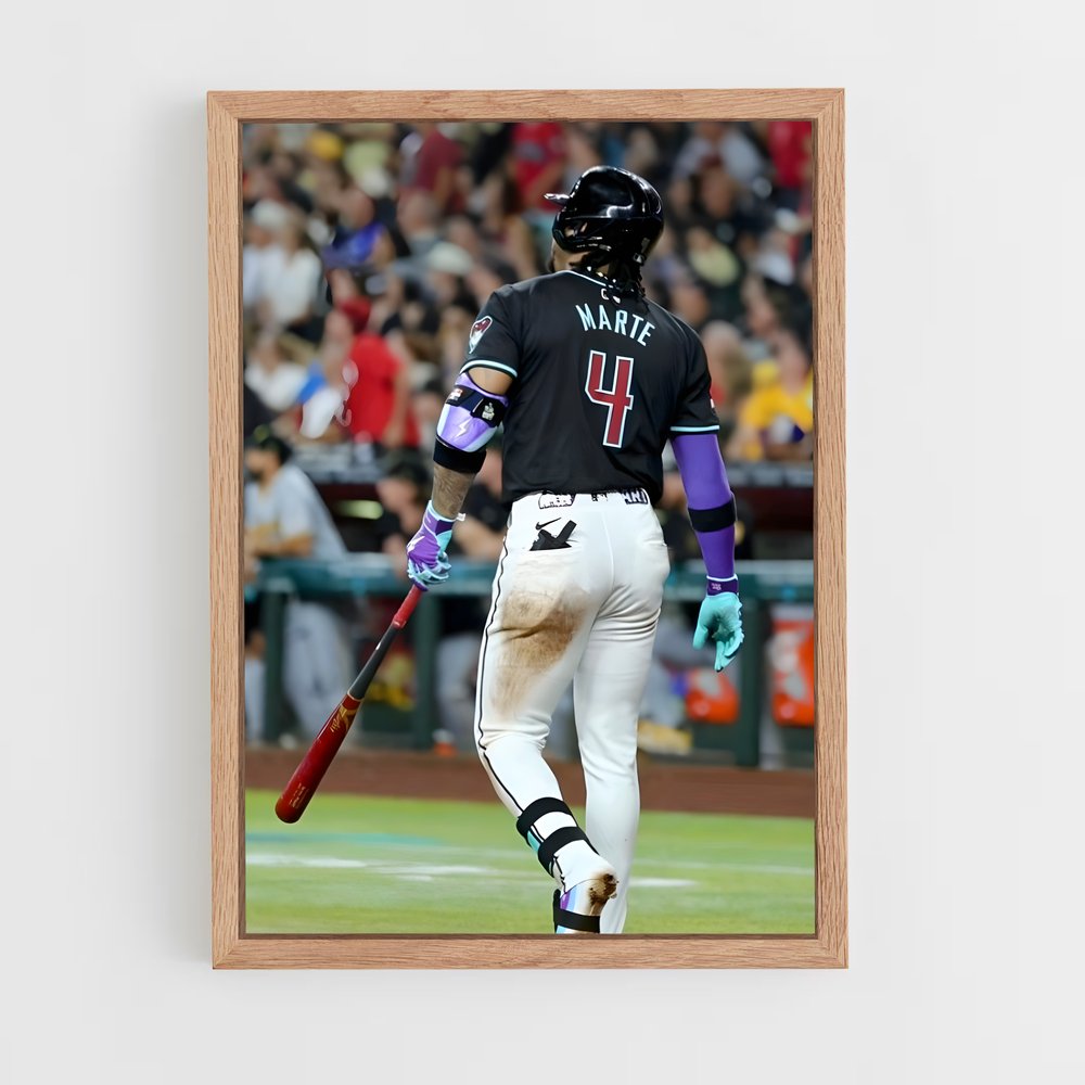 Poster Ketel de marte – affiche Baseball (vue 4)